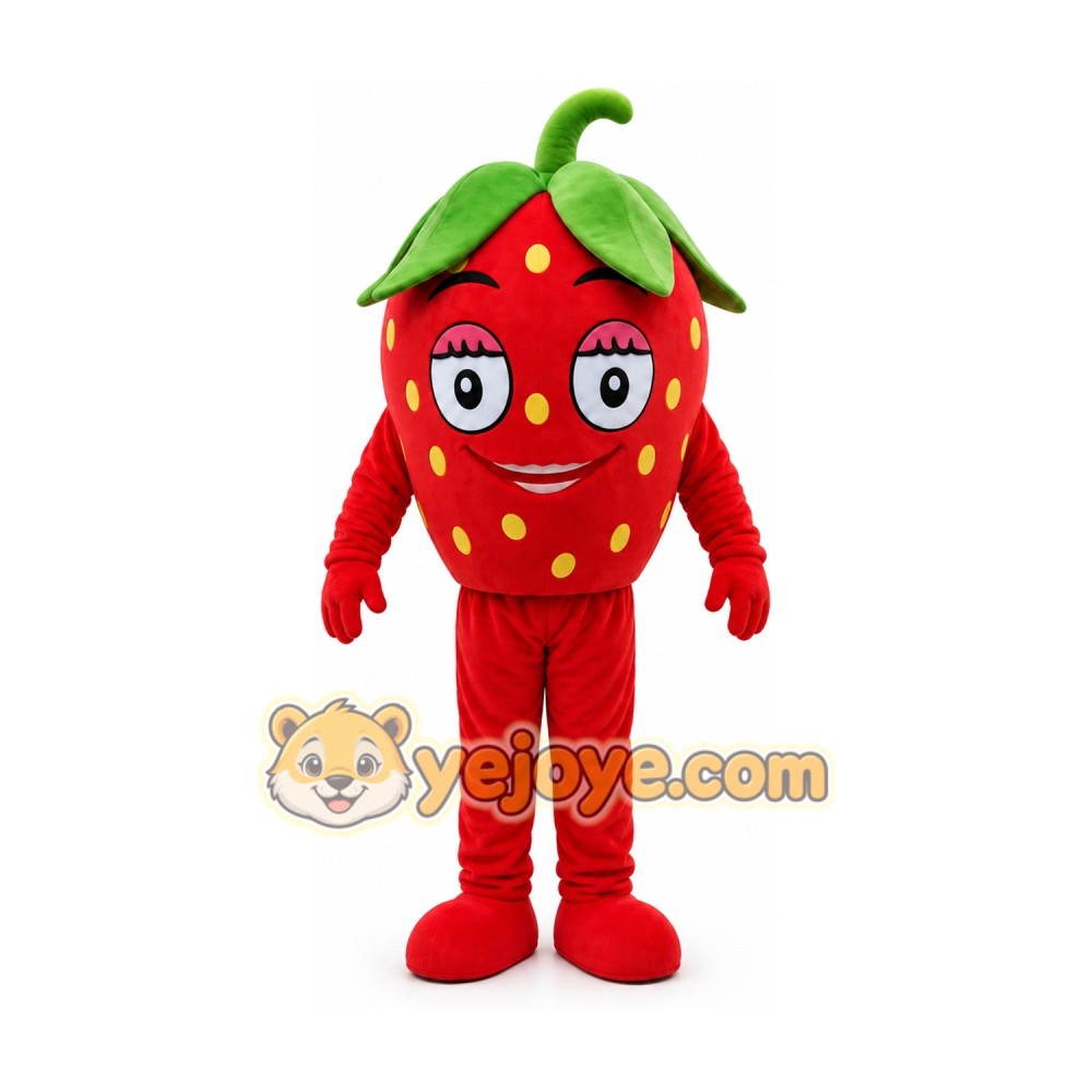 Strawberry Mascot Costume Strawberry Mascot Costume