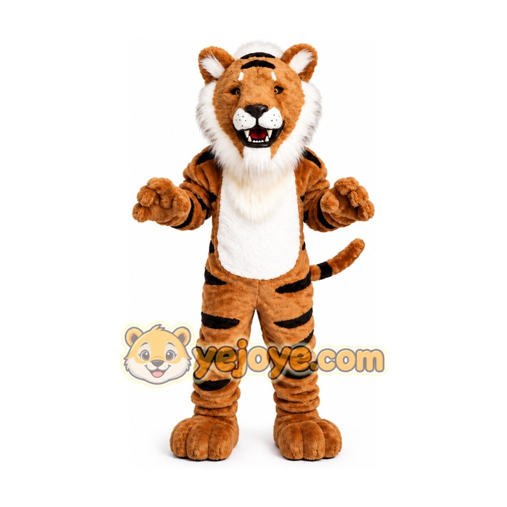 Striped Tiger Mascot Costumes Striped Tiger Mascot Costumes