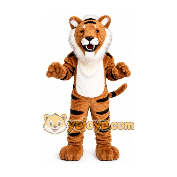 Striped Tiger Mascot Costumes Striped Tiger Mascot Costumes
