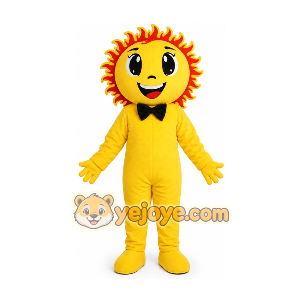 Sun Boy Mascot Costume Sunshine Cartoon Character Sun Boy Mascot Costume Sunshine Cartoon Character