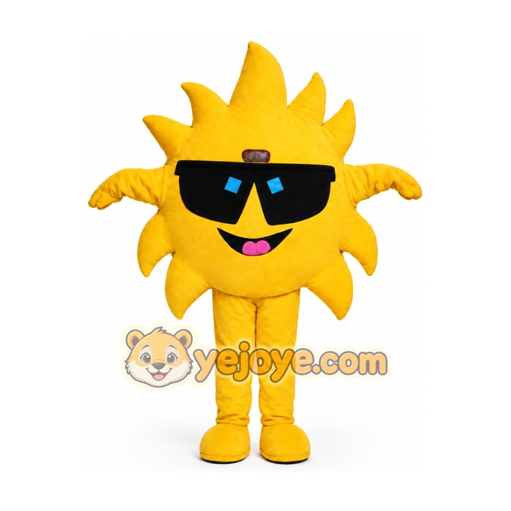Sunshine Boy Mascot Costume Sunshine Boy Mascot Costume