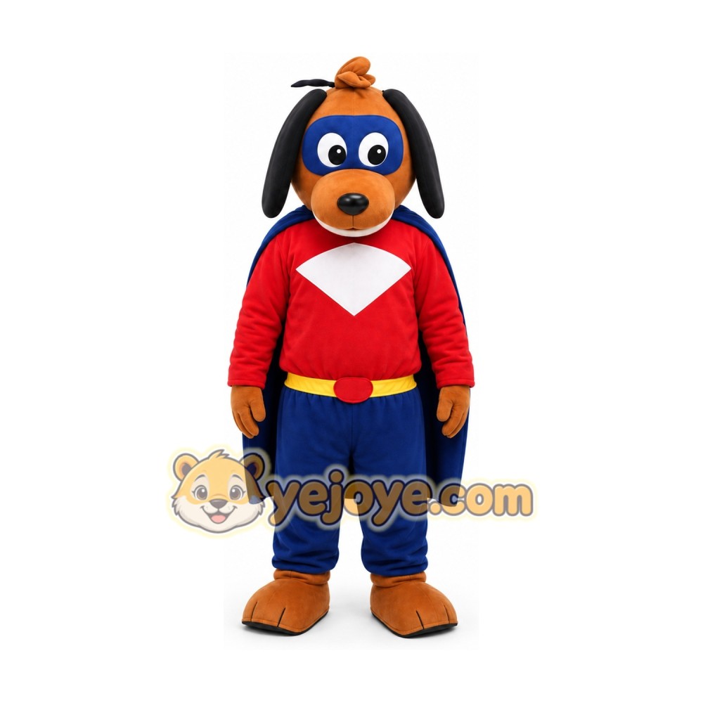 Superhero Dog Mascot Costume