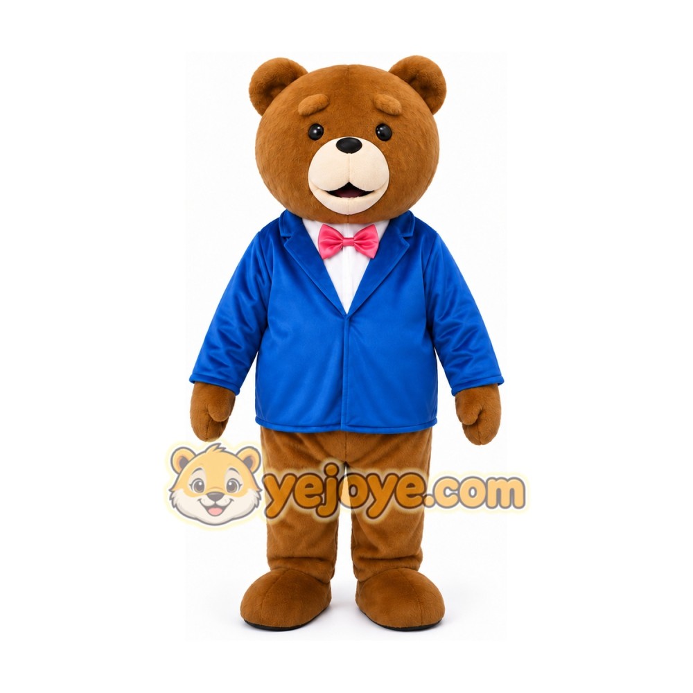 Sweet Ted Bear Mascot Costume Sweet Ted Bear Mascot Costume