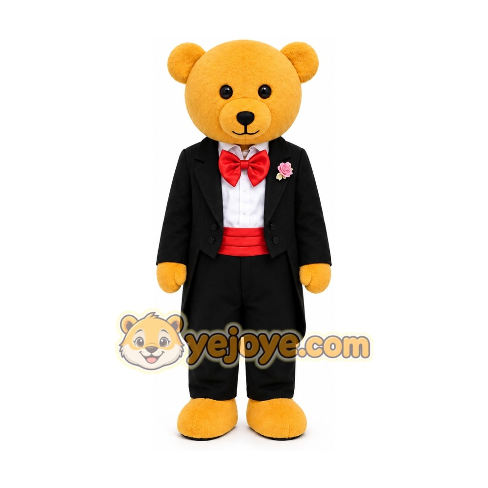 Teddy bears wedding Mascot Costumes Teddy bears wedding Mascot Costumes