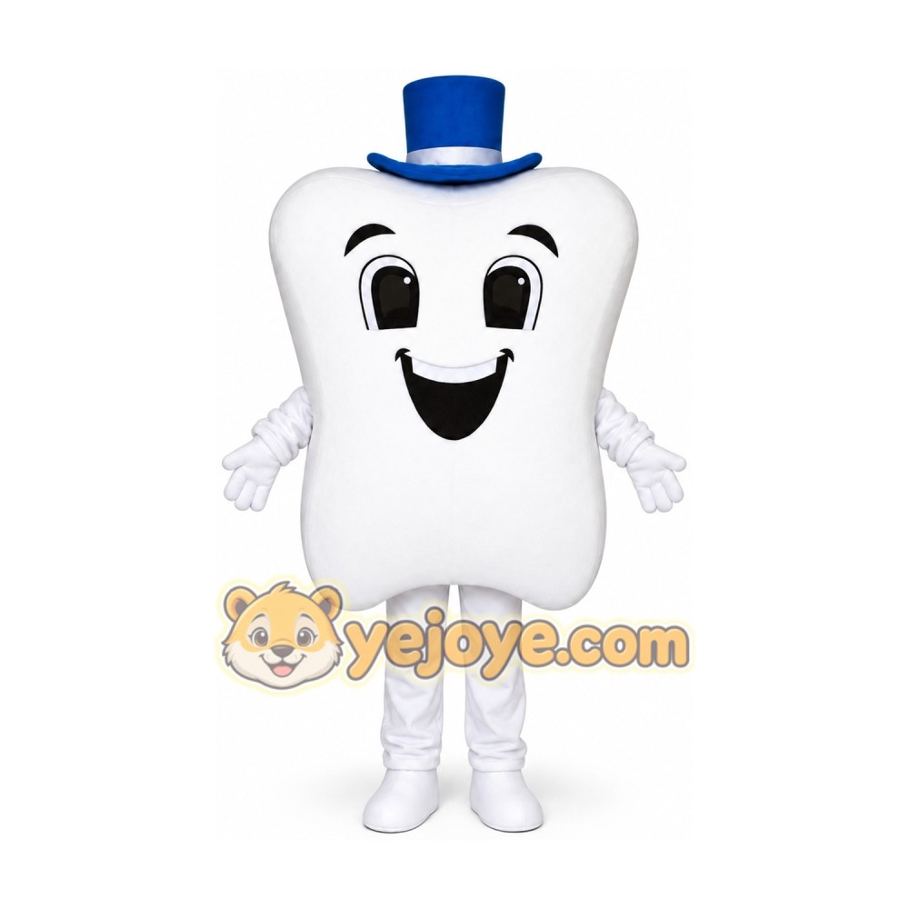 Teeth Mascot Costume Teeth Mascot Costume