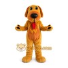 Golden Dog Mascot Costume Golden Dog Mascot Costume