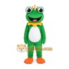 The Frog Prince Fancy Cartoon Mascot Costume The Frog Prince Fancy Cartoon Mascot Costume