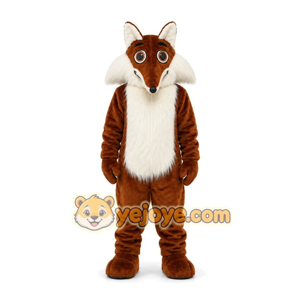 The Long Nose Fox Mascot Costume The Long Nose Fox Mascot Costume