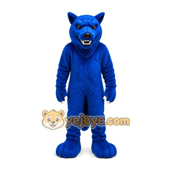 Thunder Wolf Mascot Costume Thunder Wolf Mascot Costume