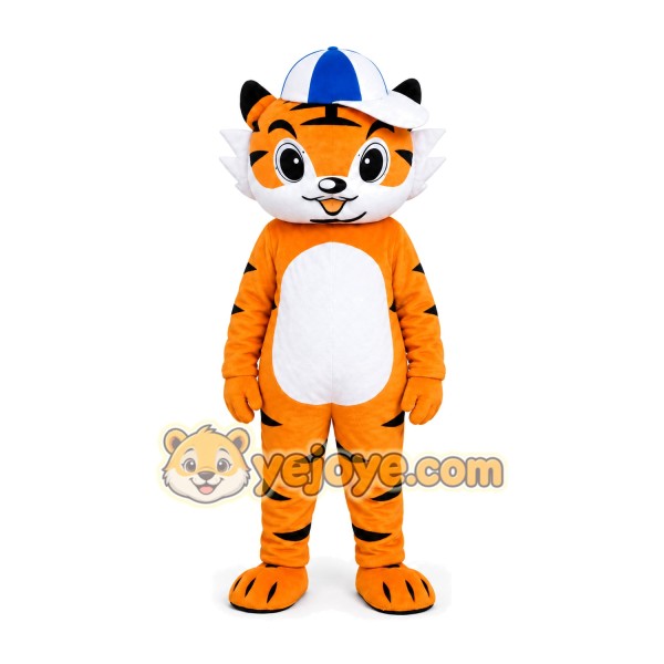 Tiger Cartoon Mascot Costume Tiger Cartoon Mascot Costume