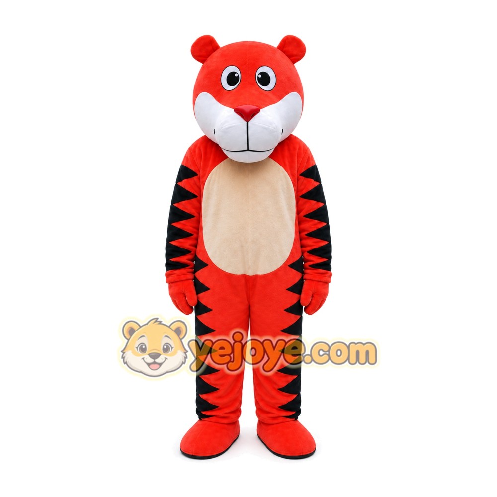 Tiger Wild Cat Mascot Costume Tiger Wild Cat Mascot Costume