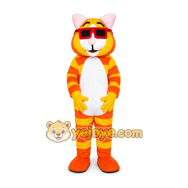 Tigger Mascot Costume Tigger Mascot Costume