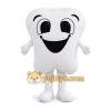 White Tooth Mascot Costume White Tooth Mascot Costume