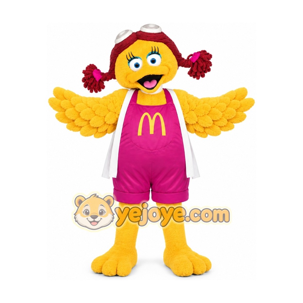 Birdie the Early Bird Mascot Costume