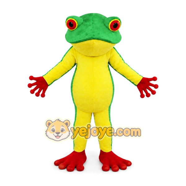 Tropical Frog Mascot Costumes Tropical Frog Mascot Costumes