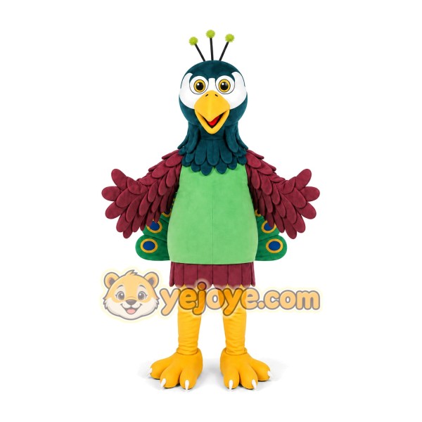 Peacock Mascot Costume Peacock Mascot Costume