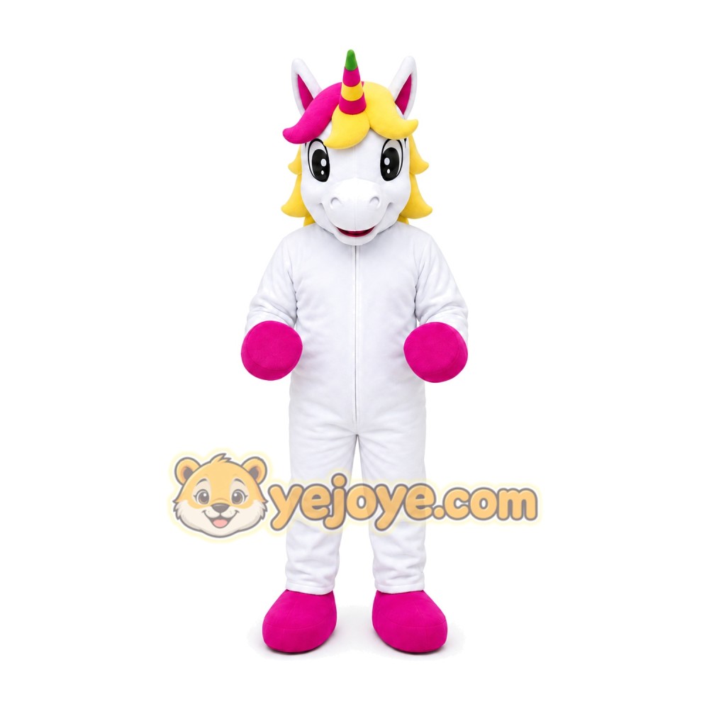 Unicorn Horse Mascot Costume Unicorn Horse Mascot Costume