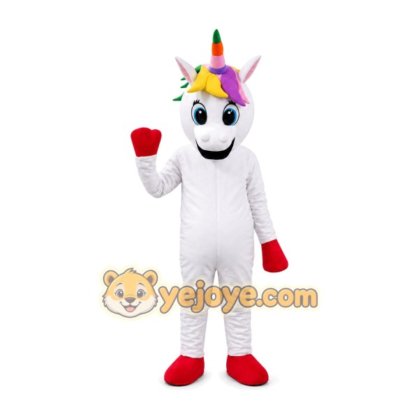 Unicorn Mascot Costume Horse