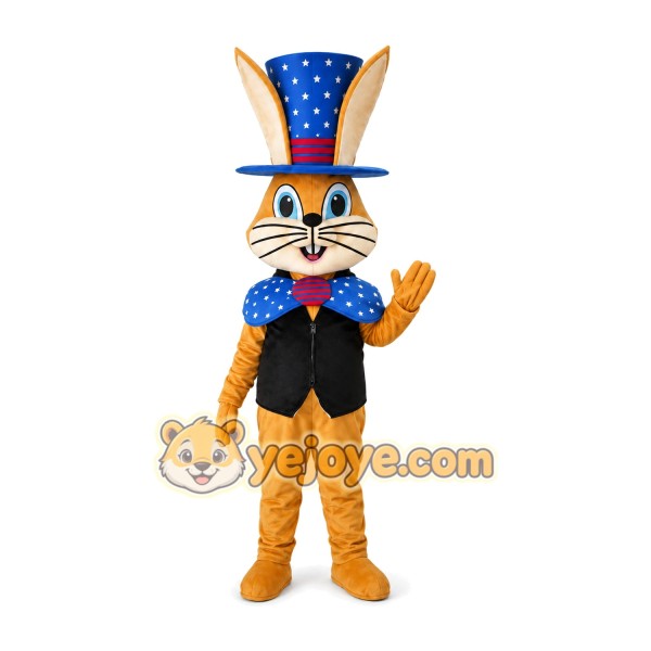 Unisex Adult Rabbit Mascot Costume Unisex Adult Rabbit Mascot Costume