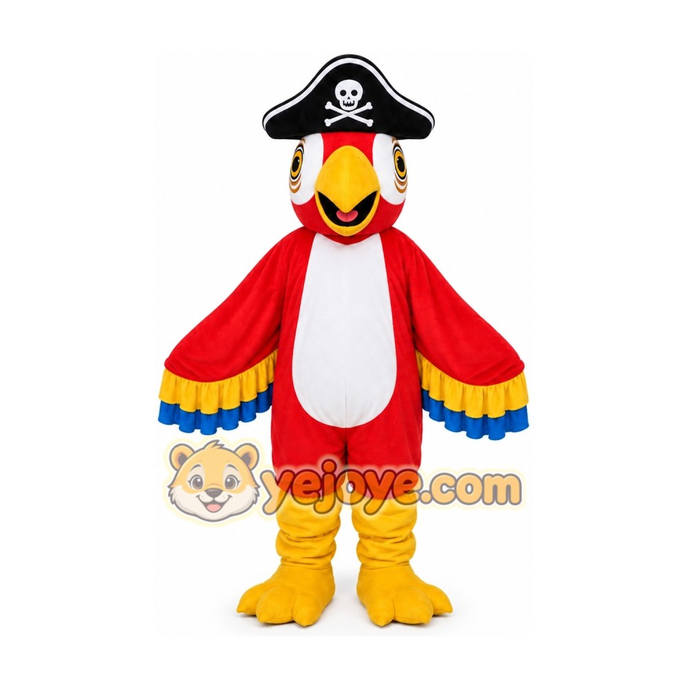 Birds Pirate Parrot Mascot Costumes Birds Pirate Parrot Mascot Costumes