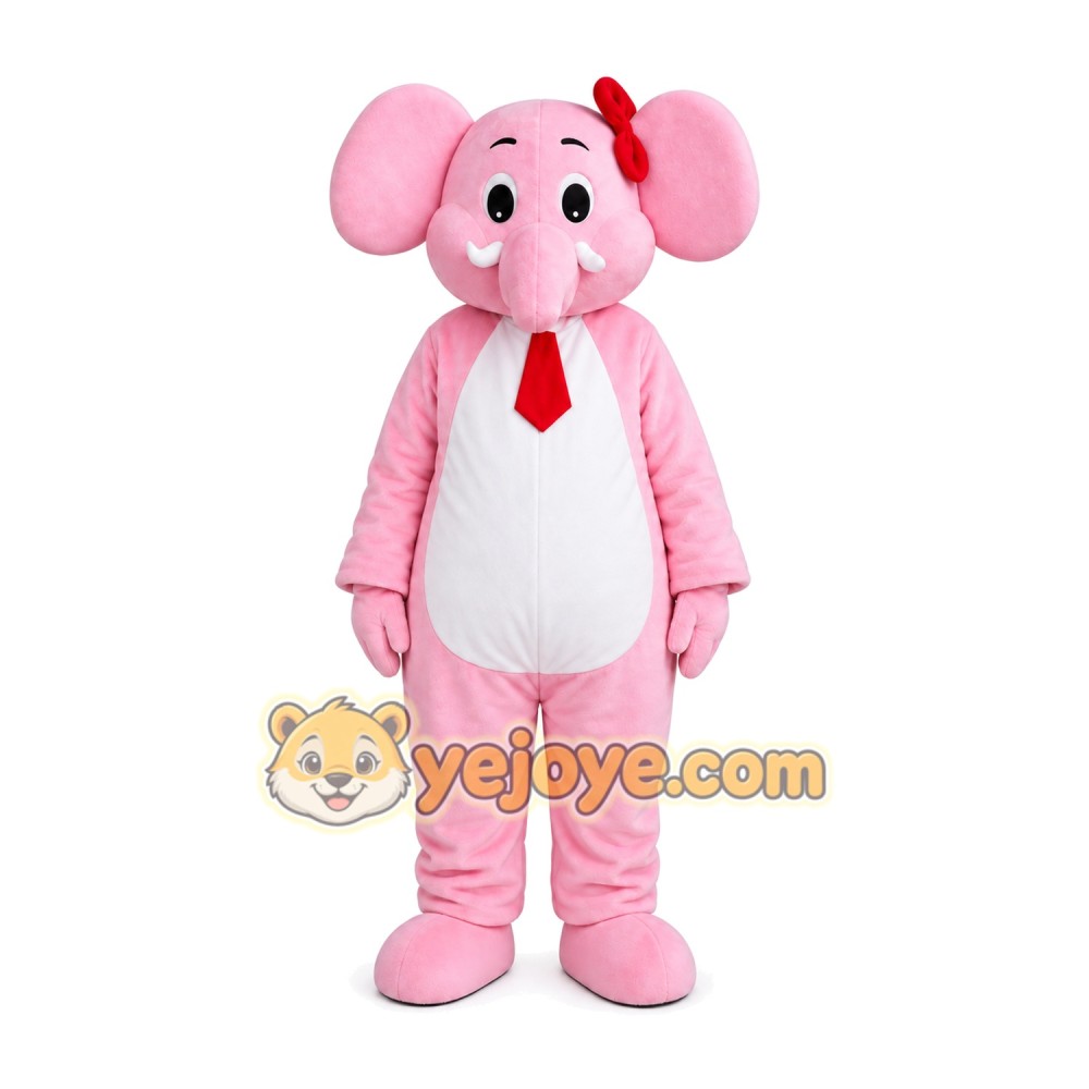 Unisex Elephant Cartoon Mascot Costume
