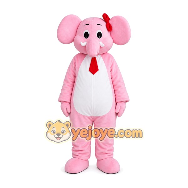 Unisex Elephant Cartoon Mascot Costume