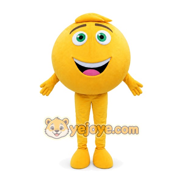 Unisex Fun Emoticon Costumes Adult Emoticon Mascot Costume