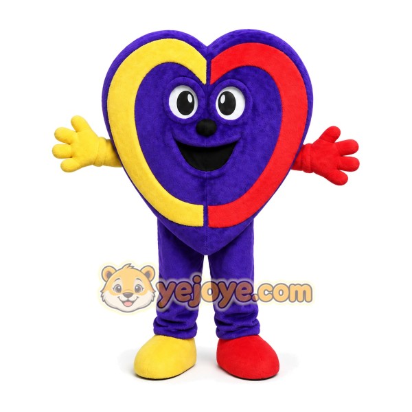 Valentine Heart Lollipop Mascot Costumes