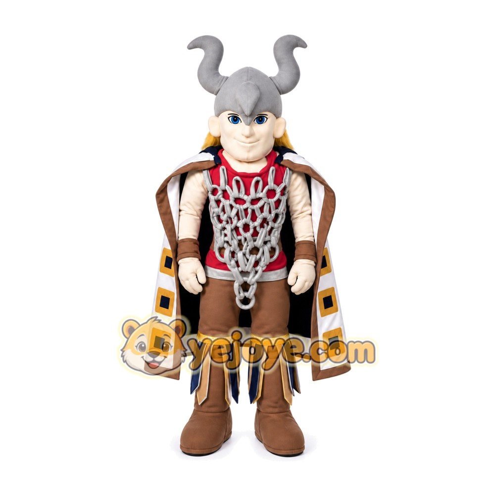 Viking Gaul Mascot Costume Warrior Fighter Knight