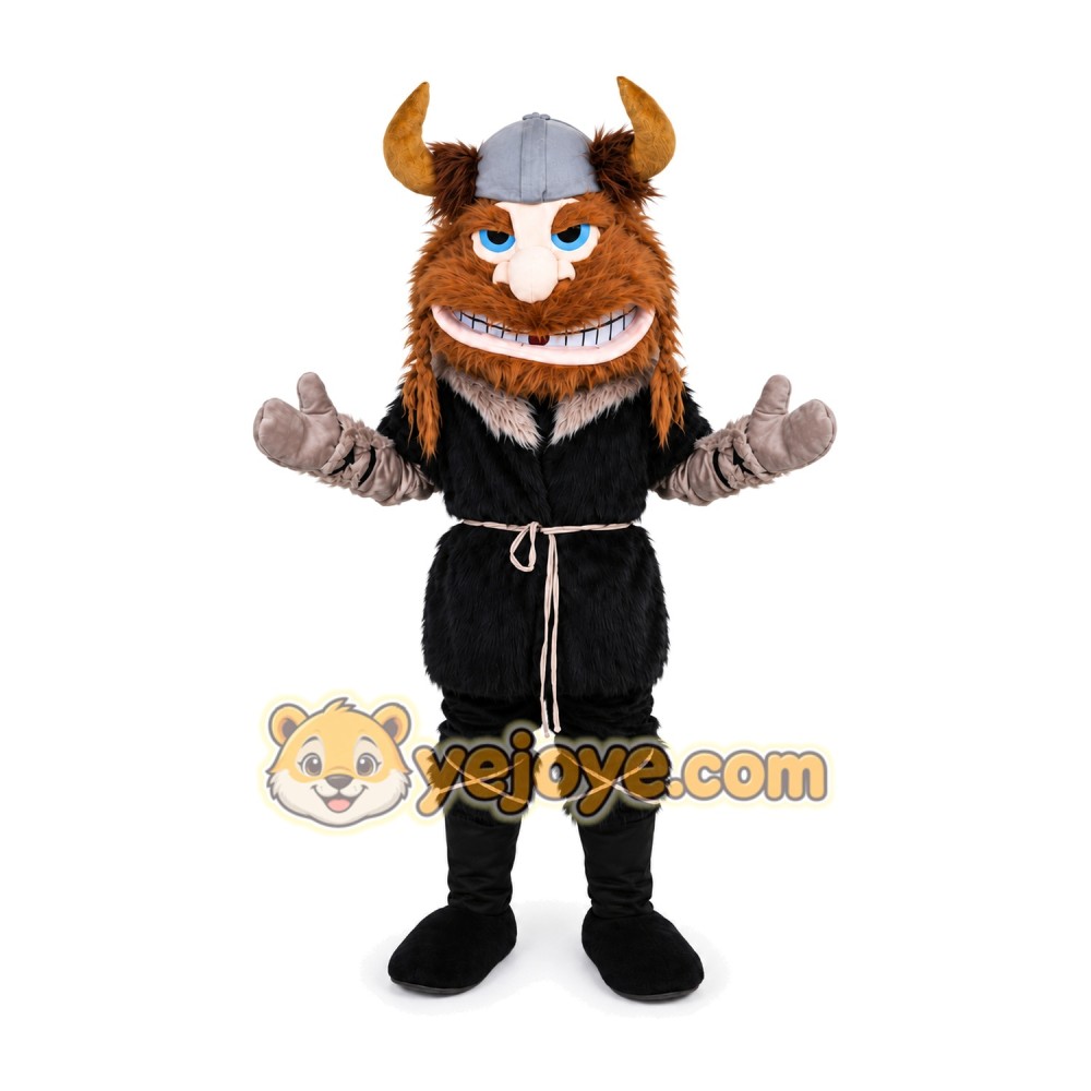 Viking Man Mascot Costume Cartoon Character Viking Man Mascot Costume Cartoon Character