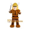 Viking Warrior Knight Mascot Costume Viking Warrior Knight Mascot Costume