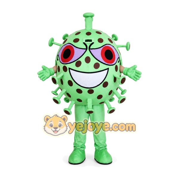 Virus Bacteria Mascot Costume Virus Outfit