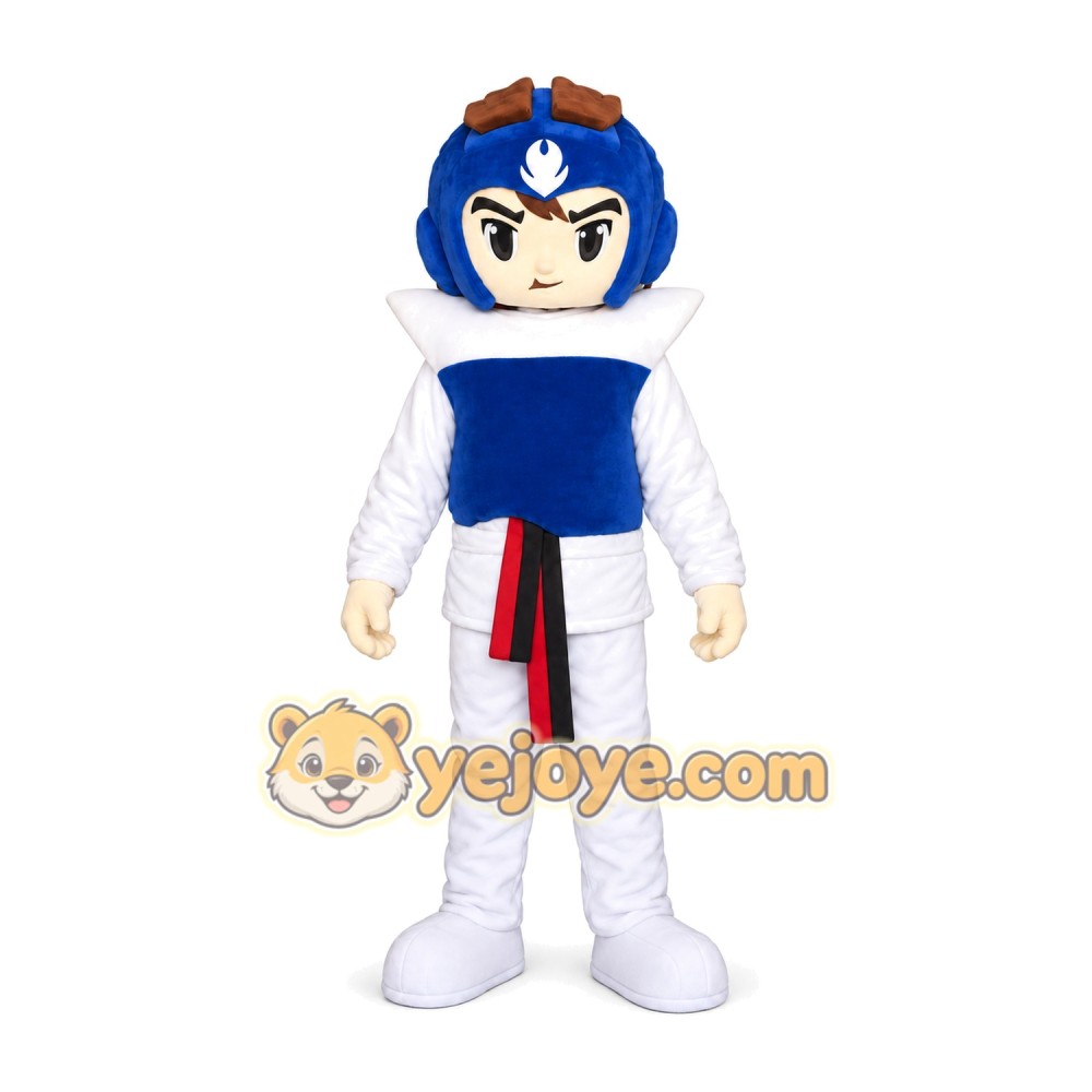 Warrior Cartoon Character Mascot Costume Warrior Cartoon Character Mascot Costume
