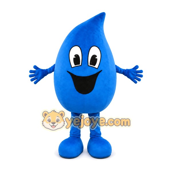 Water Drop Mascot Costume for Adults