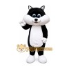 Black & White Kitten Cat Mascot Costume Black & White Kitten Cat Mascot Costume
