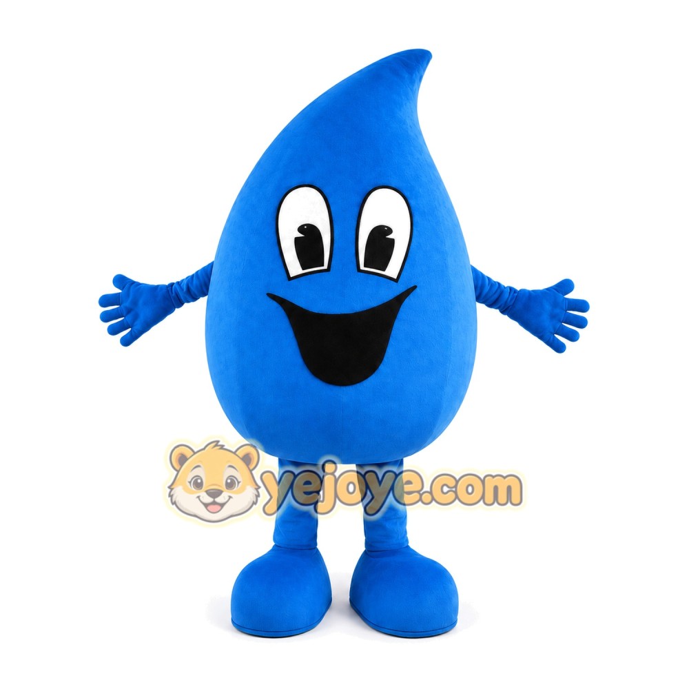 Water Droplets Mascot Costume Water Droplets Mascot Costume