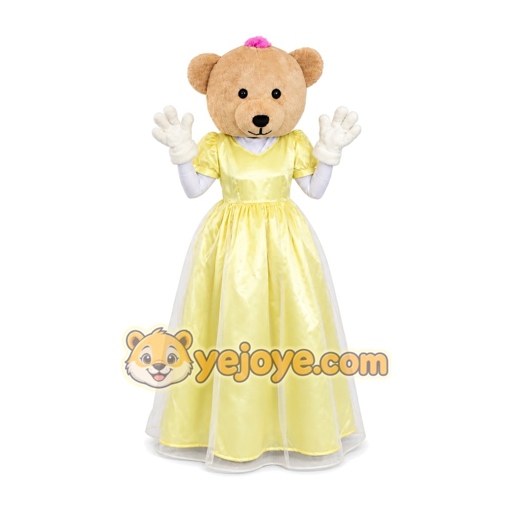 Wedding Bear Mascot Costume