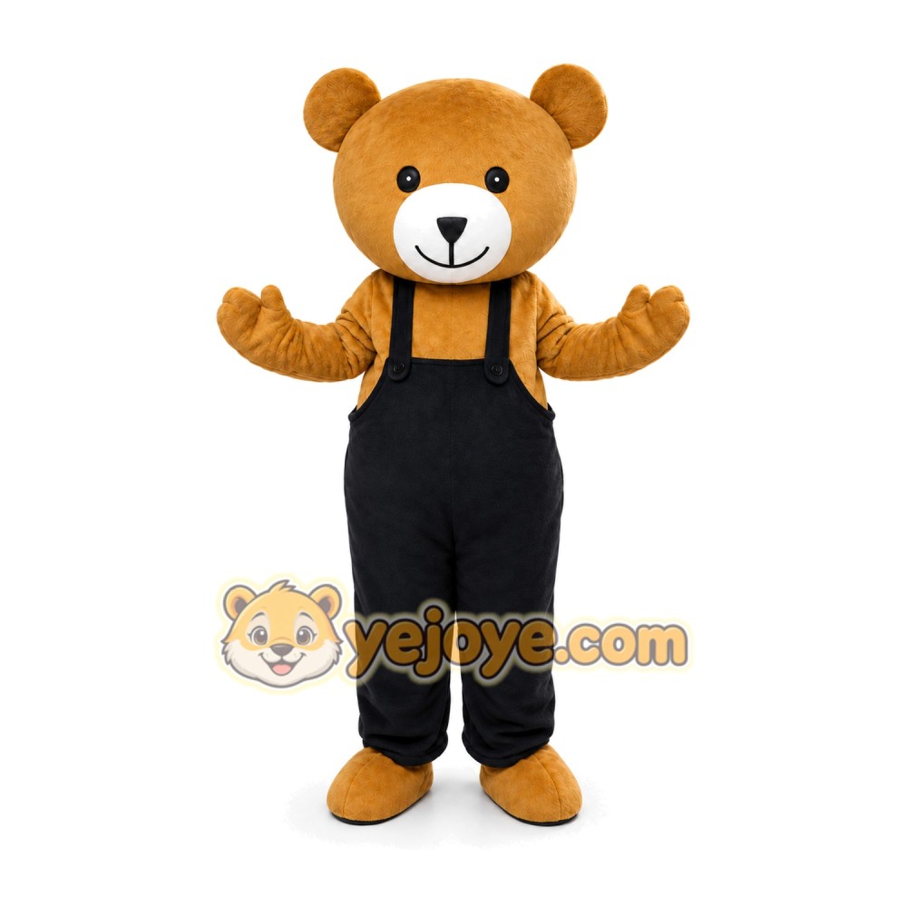 Wedding Teddy Bear Mascot Costume