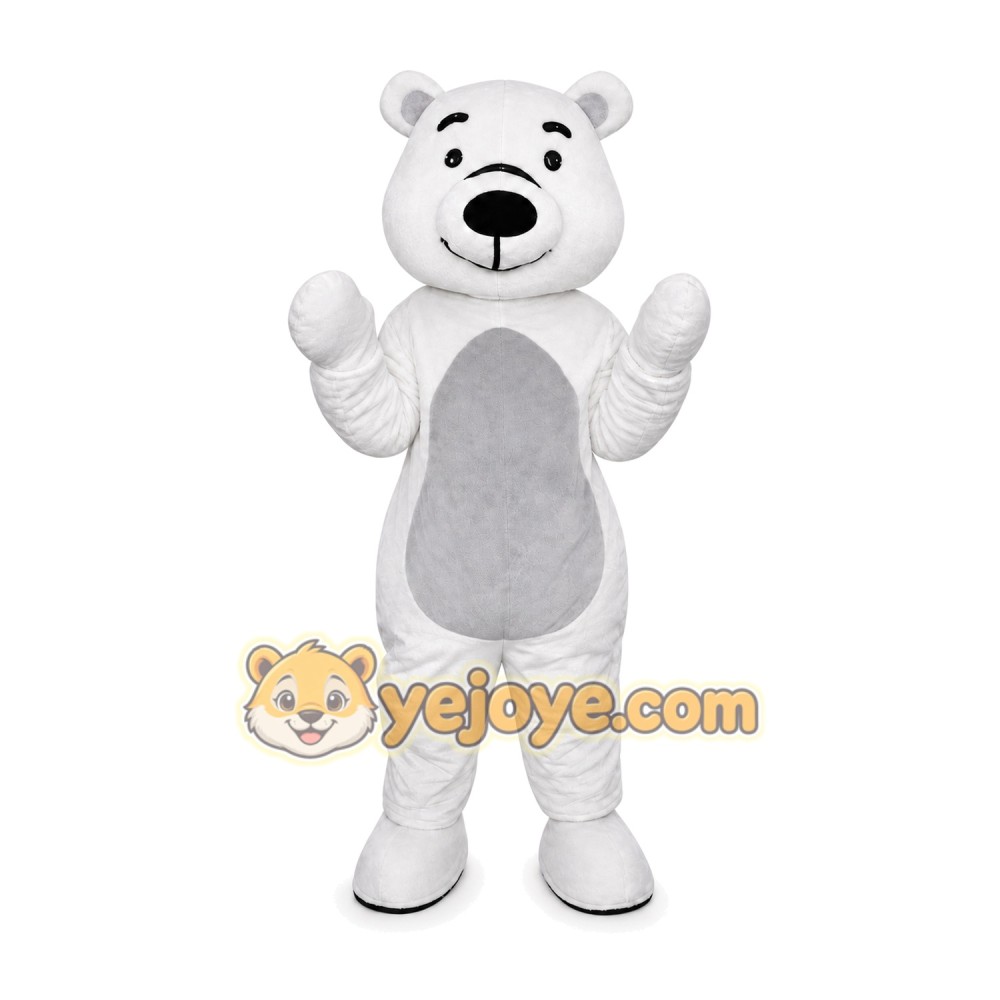 White Bear Animal Mascot Costume