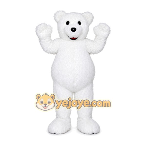 White Bear Mascot Costume