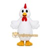 White Chicken Mascot Costume for Adult White Chicken Mascot Costume for Adult