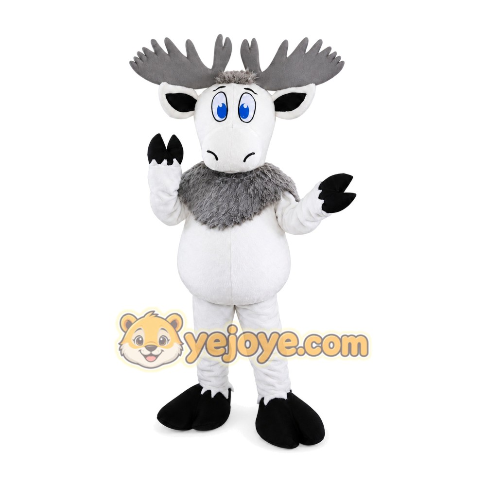 White Deer Costume Cosplay Outfits Cartoon Mascot Costume White Deer Costume Cosplay Outfits Cartoon Mascot Costume