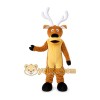 White Elk Wapiti Reindeer Caribou Deer Mascot Costume White Elk Wapiti Reindeer Caribou Deer Mascot Costume