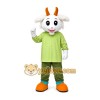 White Goat Mascot Costume