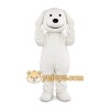 White Puppy Dog Mascot Costume White Puppy Dog Mascot Costume