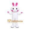White Rabbit Mascot Costume White Rabbit Mascot Costume