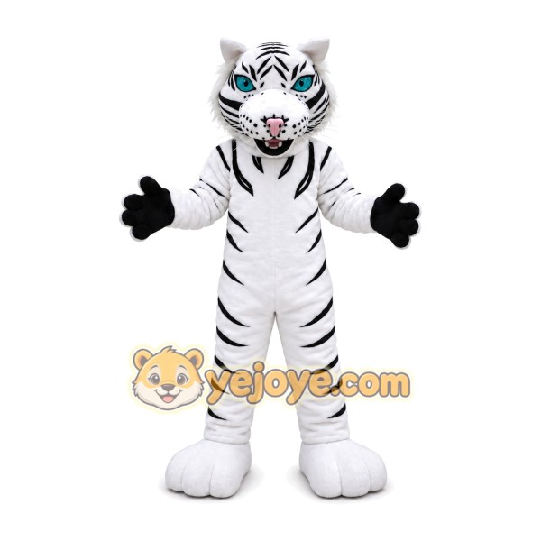 White Tiger Mascot Costume White Tiger Mascot Costume