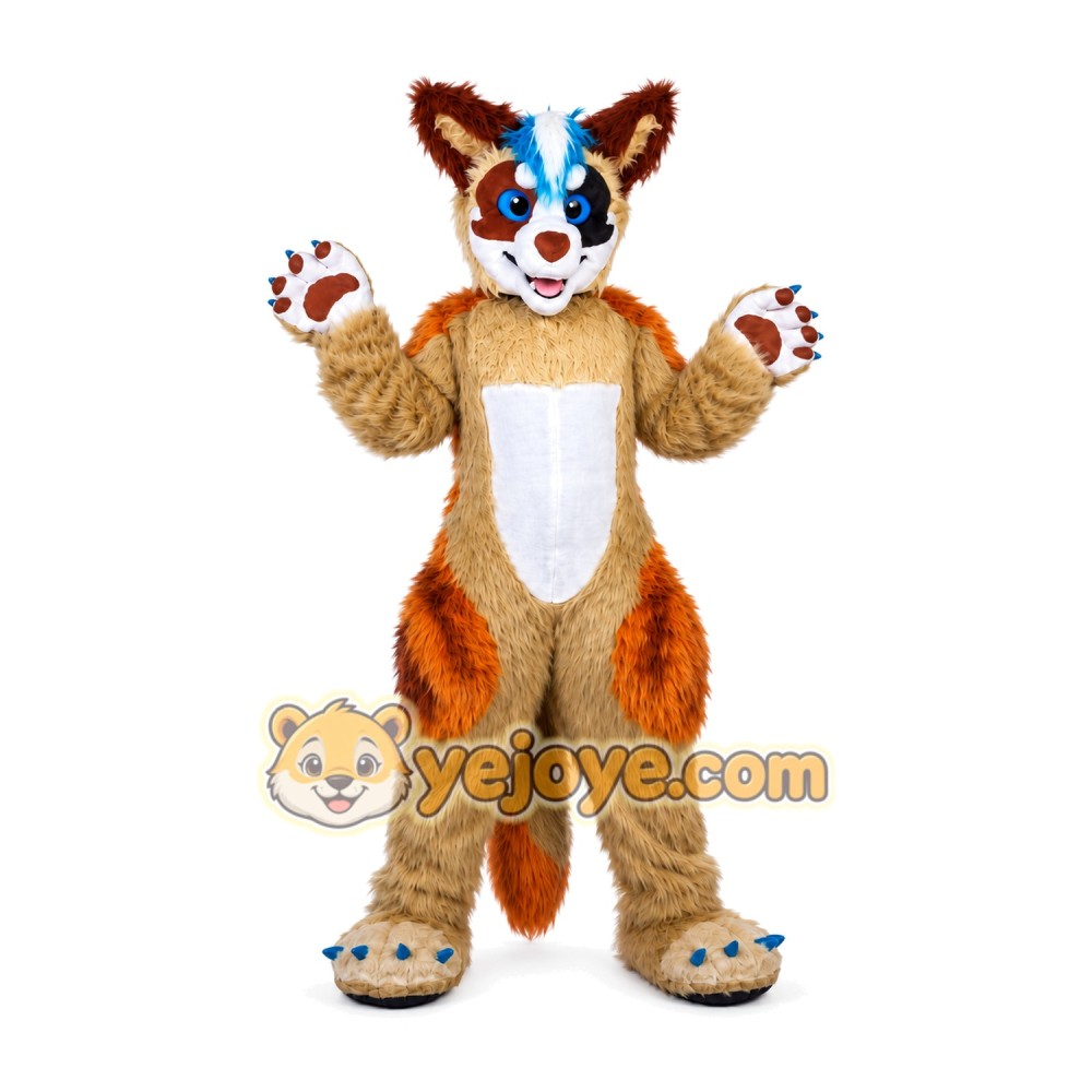 Wolf Dog Mascot Costume Dog Fursuit