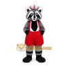 Gray Raccoon Mascot Costume Gray Raccoon Mascot Costume