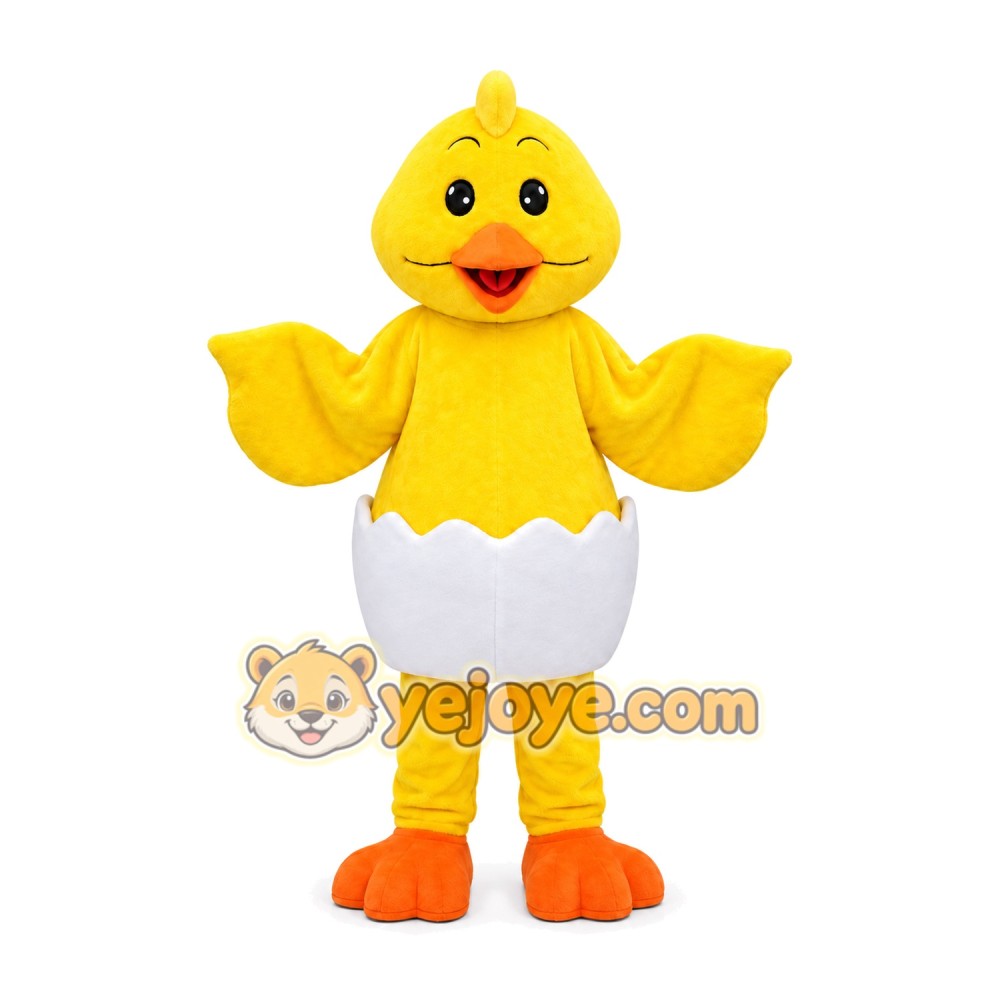 Yellow Chick Mascot Costume Yellow Chick Mascot Costume